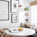 Buy Pendant Lights Australia NARVIK White Dome With Copper Highlight 1 Light Pendant - NARVIK1