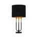 Buy Table Lamps Australia Negas 1 Light Table Lamp Antique Gold & Black - NEGAS TL-BKAG