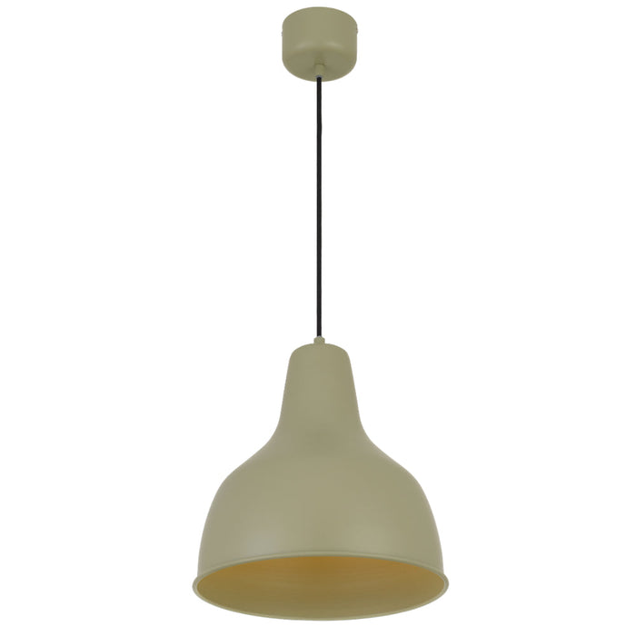 Buy Pendant Lights Australia Nesby Pendant Light W300mm Green / Satin - NESBY PE30-GN