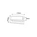 Buy Wall Sconce Australia CITY NEW YORK LED Interior Surface Mounted Wall Light 6W 3000K - NEW YORKG2