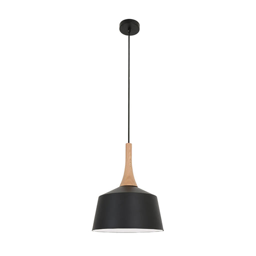 Buy Pendant Lights Australia NORDIC Angled Dome Pendant Light Small Black - NORDIC2