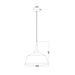 Buy Pendant Lights Australia NORDIC Angled Dome Pendant Light Medium Black - NORDIC4