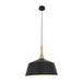Buy Pendant Lights Australia NORDIC Angled Dome Pendant Light Medium Black - NORDIC4