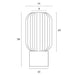 Buy Table Lamps Australia Nori 1 Light Table Lamp Matt Black & Opal Matt  - NORI TL-BKOM