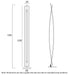 Buy Floor Lamps Australia NORSE LED Floor Light Walnut 3000K - NORSE FL-BKWL