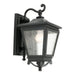Buy Outdoor Wall Lanterns Australia Nottingham 1 Light Exterior Wall Light Black - NOTT1EBLK