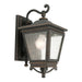 Buy Outdoor Wall Lanterns Australia Nottingham 1 Light Exterior Wall Light Bronze - NOTT1EBRZ