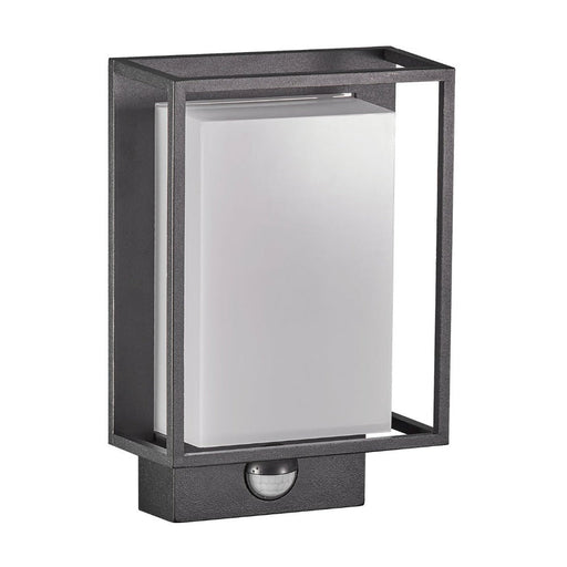 Buy Security Wall Lights Australia Nestor Security Wall Light Black Aluminium - 49051503