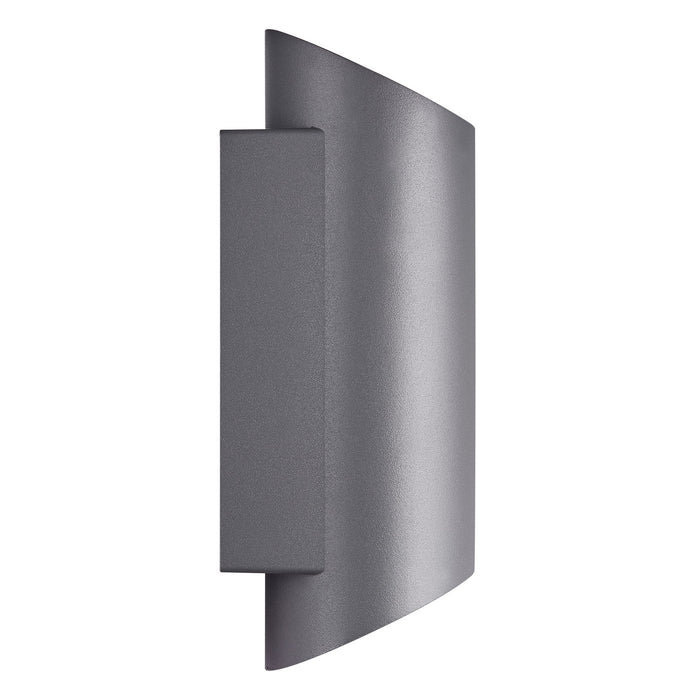 Nico Round Up & Down Aluminium Wall Light Anthracite - 2218231050