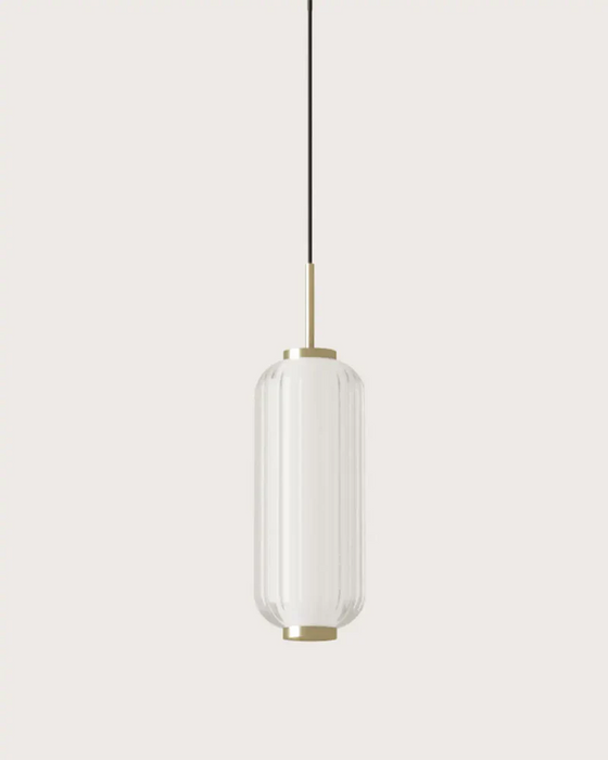 Elma LED Pendant Light 6W 2700k Matte Black - ARO.C1312/S/NEG