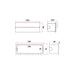Buy Brick Lights Australia OGA Exterior LED Recessed Wall Light White 13W 3000K IP65 - OGA02