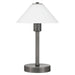 Buy Table Lamps Australia Ohio 1 Light Table Lamp Gun Metal & Opal Matt - OHIO TL GM