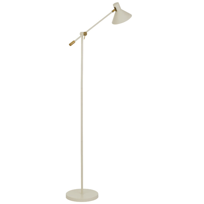 Olav Floor Lamp Beige / Satin - OLAV FL-BE