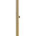 Buy Floor Lamps Australia Oliana Floor Lamp Antique Gold Iron Black Marble - OLIANA FL-AGMB