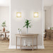Buy Wall Sconce Australia Olio 1 Light Wall Light Antique Gold & Opal Matt - OLIO WB1-AGOP