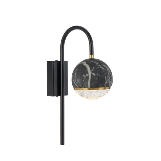 Buy Exterior Wall Lights Australia Oneta Exterior Wall Light ARM Black Iron - ONETA WBA-BKCL