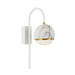 Buy Exterior Wall Lights Australia Oneta Exterior Wall Light ARM White Iron - ONETA WBA-WHCL