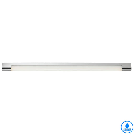 Buy Bathroom Vanity Lights Australia Oras LED Wall Light 24W 975mm IP44 Tri-Colour Chrome & Opal - ORAS 24.975-CH3C