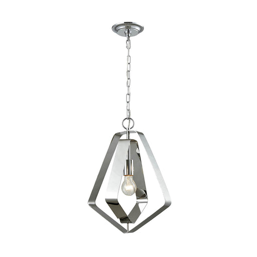 Buy Pendant Lights Australia ORBITA 1 Light Pendant Polished Nickel - ORBITA3