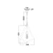 Buy Pendant Lights Australia ORBITA 1 Light Pendant Polished Nickel - ORBITA3