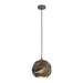Buy Pendant Lights Australia Interior Small Dome Carved 1 Light Pendant Matt Grey - ORIGAMI3