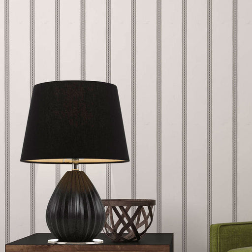 Buy Table Lamps Australia Orson Table Lamp Black Ceramic - ORSON TL-BKBK