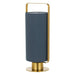 Buy Table Lamps Australia Orwel 1 Light Table Lamp Blue, Antique Gold ORWEL TL-BLAG