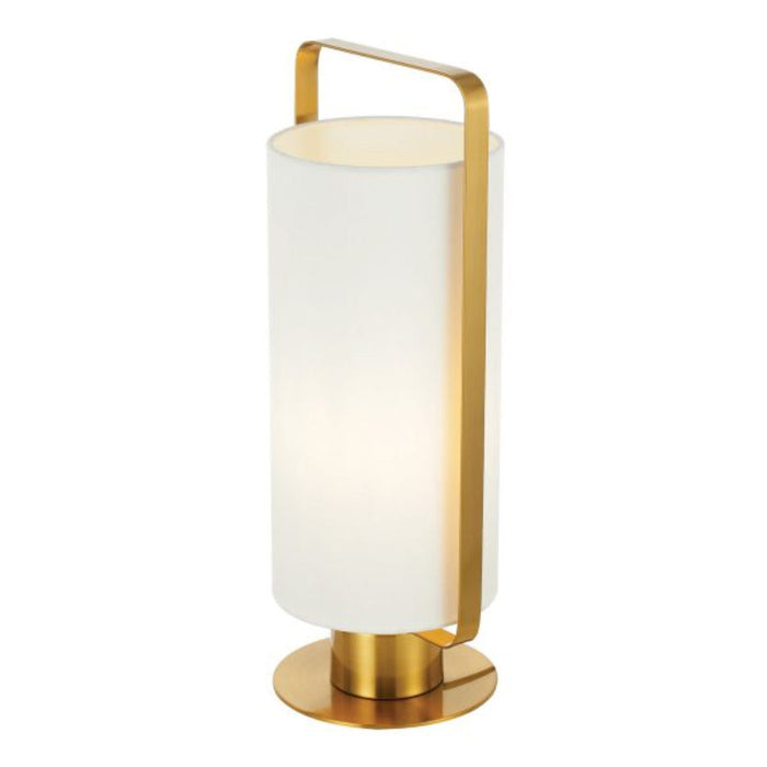 Buy Table Lamps Australia Orwel 1 Light Table Lamp Ivory, Antique Gold ORWEL TL-IVAG