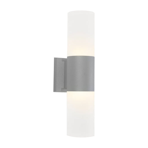 Buy Up / Down Wall Lights Australia Ottawa 2 Light Exterior Wall Light Silver - OTTA2ESLV