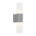 Buy Up / Down Wall Lights Australia Ottawa 2 Light Exterior Wall Light Silver - OTTA2ESLV