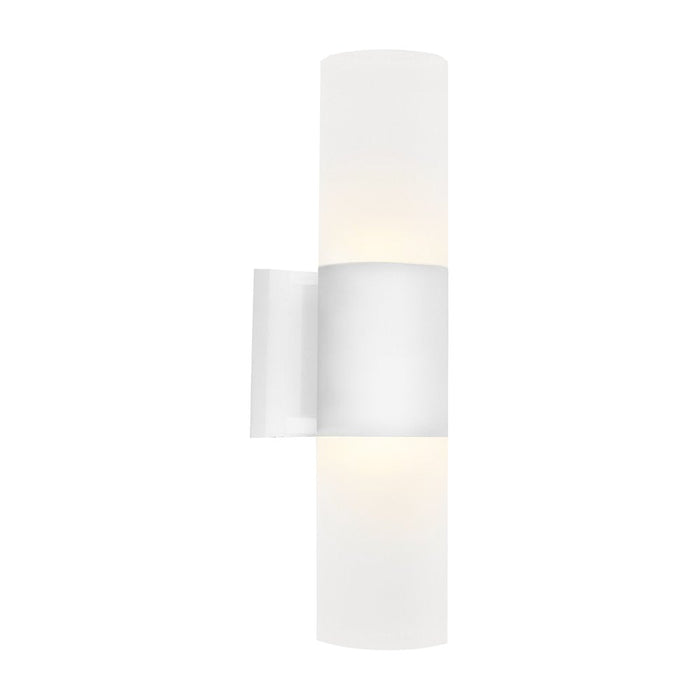 Buy Up / Down Wall Lights Australia Ottawa 2 Light Exterior Wall Light White - OTTA2EWHT