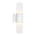 Buy Up / Down Wall Lights Australia Ottawa 2 Light Exterior Wall Light White - OTTA2EWHT
