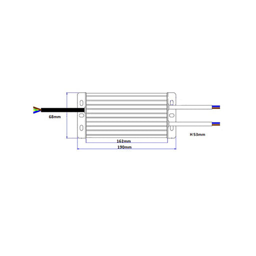 Buy LED Drivers Australia 24V DC 100W Waterproof LED Driver IP67 (Constant Voltage) - OTTER24V3