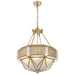 Buy Pendant Lights Australia OVERTON Pendant Light Brass / Frost Solid Brass - OVERTON PE-BRS