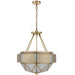 Buy Pendant Lights Australia OVERTON Pendant Light Brass / Frost Solid Brass - OVERTON PE-BRS
