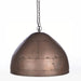 Buy Pendant Lights Australia P51 Medium 1 Light Iron Riveted Dome Pendant Antique Copper - ZAF10168CP