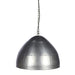 Buy Pendant Lights Australia P51 Small 1 Light Iron Riveted Dome Pendant Zinc - ZAF10309