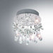 Buy Flush Mount Lights Australia Paradis 3 Light 320mm Stainless Steel Flush Mount Chrome & Clear - PARADIS CTC32-CH