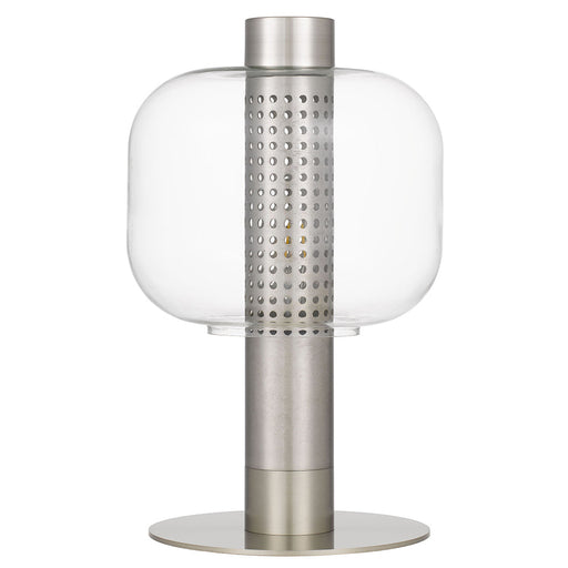 Buy Table Lamps Australia Parola 1 Light Table Lamp Nickel / Clear - PAROLA TL-NKCL