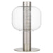Buy Table Lamps Australia Parola 1 Light Table Lamp Nickel / Clear - PAROLA TL-NKCL