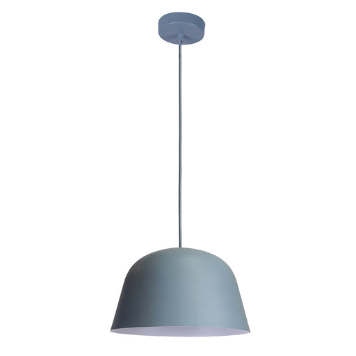Buy Pendant Lights Australia Pastel Pendant Light Matte Blue Iron - PASTEL06A