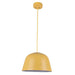 Buy Pendant Lights Australia Pastel Pendant Light Matte Yello Iron - PASTEL07A