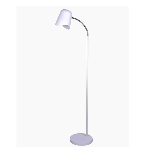 Buy Floor Lamps Australia PASTEL Interior Powder Coated Iron Floor Lamp White - PASTEL22FL