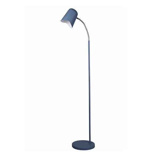 Buy Floor Lamps Australia PASTEL Interior Powder Coated Iron Floor Lamp Blue - PASTEL27FL