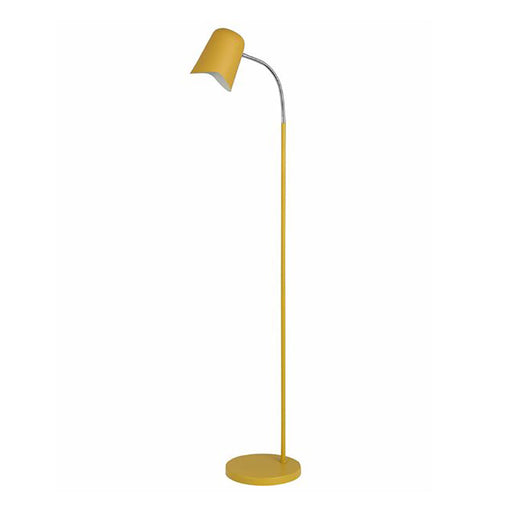 Buy Floor Lamps Australia PASTEL Interior Powder Coated Iron Floor Lamp Yellow - PASTEL28FL