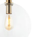 Buy Pendant Lights Australia Interior Black Smoke Wine Glass Shape With Bronze Highlight 1 Light Pendant - PATERA2