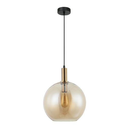 Buy Pendant Lights Australia Interior Amber Wine Glass Shape With Bronze Highlight 1 Light Pendant - PATERA3