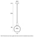 Buy Pendant Lights Australia PATINO Pendant Light W200mm Green - PATINO PE20-GN