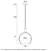 Buy Pendant Lights Australia PATINO Pendant Light W300mm Smoke - PATINO PE30-SM