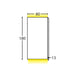 Buy Up / Down Wall Lights Australia PDL 12V LED Exterior Surface Mounted Rectangular Up/Down Pillar Wall Light 6W 3000K Bronze IP65 - PDLUDRECTBRZ